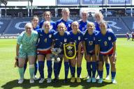 June 01, 2024: The US WomenÃ¢â¬â¢s Deaf National Team poses before the start of the International Women\'s Soccer match between the US WomenÃ¢â¬â¢s Deaf National Team and the Australian Women\'s Deaf National Team, at DickÃ¢â¬â¢s Sporting Goods Park in Commerce City, CO. Kevin Langley\/Sports South Media\/CSM(Credit Image: Â Kevin Langley\/Cal Sport Media