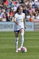 June 01, 2024: US midfielder, Rose Lavelle (16), in action during the International Women