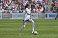 June 01, 2024: US midfielder, Rose Lavelle (16), moves the ball downfield during the International Women