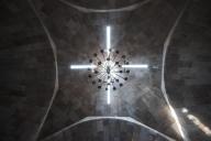 Interior of the baptistery at Etchmiadzin Cathedral; Vagharshapat, Armavir Province,