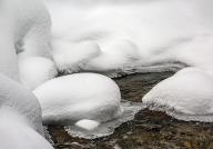 com.newscom.model.mediaobject.impl.MSMediaObject@3e66a484[tagId=depphotos265944,docId=34561171HighRes,ftSubject=Close-up of snow covered rocks along an open stream, Lake Louise, Alberta, Canada,rfrm=<null>]