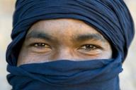 Portraet eines freundlichen Tuareg, Algerien, Sahara | portrait of a touareg, Algeria,