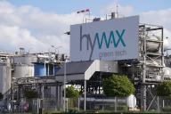 18 April 2024, Hamburg: View of the company premises of Hywax GmbH in the port of Hamburg. Hywax specializes in natural and synthetic kerosene waxes and paraffin-related products. Photo: Marcus Brandt\/dpa
