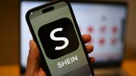 29 April 2024, Berlin: The Shein logo can be seen on a smartphone. Consumer advocates are targeting the Chinese online retailer Shein for what they see as unlawful business practices. Photo: Monika Skolimowska\/dpa