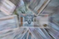 05 May 2024, Mongolia, Ulan-Bator: The likeness of the Mongolian ruler Genghis Khan can be seen on a Mongolian banknote worth 10,000 tugrik. Photo: Johannes Neudecker\/dpa