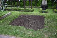13 May 2024, Baden-Württemberg, Offenburg: President of the Bundestag and Federal Minister Wolfgang Schäuble at the cemetery. According to investigators, an unknown person dug a hole about 1.20 meters deep at Wolfgang Schäuble