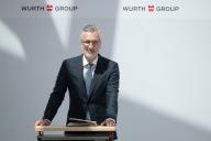 14 May 2024, Baden-Württemberg, Künzelsau: Robert Friedmann, Chairman of the Central Managing Board of the Würth Group, takes part in the annual press conference. Würth presented its balance sheet for the past fiscal year. Photo: Marijan Murat/dpa