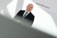 14 May 2024, Baden-Württemberg, Künzelsau: Ralf Schaich, Member of the Central Managing Board of the Würth Group, takes part in the annual press conference. Würth presented its balance sheet for the past fiscal year. Photo: Anna Ross/dpa