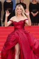 Heidi Klum attends the premiere of \'Le Deuxieme Acte ("The Second Act")\' and opening ceremony of the 77th Cannes Film Festival at Palais des Festivals in Cannes, France, on 14 May 2024