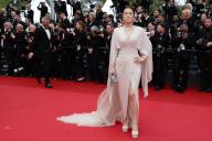 Gong Li attends the premiere of \'Le Deuxieme Acte ("The Second Act")\' and opening ceremony of the 77th Cannes Film Festival at Palais des Festivals in Cannes, France, on 14 May 2024