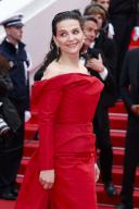 Juliette Binoche attends the premiere of \'Le Deuxieme Acte ("The Second Act")\' and opening ceremony of the 77th Cannes Film Festival at Palais des Festivals in Cannes, France, on 14 May 2024