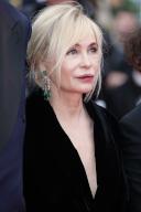 Emanuelle Béart attends the premiere of \'Le Deuxieme Acte ("The Second Act")\' and opening ceremony of the 77th Cannes Film Festival at Palais des Festivals in Cannes, France, on 14 May 2024