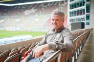 15 May 2024, Rhineland-Palatinate, Kaiserslautern: Kaiserslautern coach Friedhelm Funkel sits in the Fritz Walter Stadium. Photo: Uwe Anspach/dpa