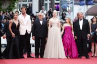 Elsa Pataky, Chris Hemsworth, George Miller, Anya Taylor-Joy, Alyla Browne and Doug Mitchell attend the premiere of 