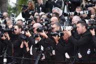 Photographers seen at the premiere of 