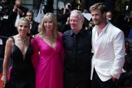 Elsa Pataky, Leonie Hemsworth, Craig Hemsworth and Chris Hemsworth leave the premiere of 