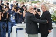 George Miller and Doug Mitchell pose at the photo call of \'Furiosa: A Mad Max Saga\' during the 77th Cannes Film Festival at Palais des Festivals in Cannes, France, on 16 May 2024