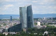 16 May 2024, Hesse, Frankfurt/Main: The headquarters of the European Central Bank (ECB) in Frankfurt