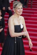 Julie Gayet attends the red carpet premiere of \'Megalopolis\' during the 77th Cannes Film Festival at Palais des Festivals in Cannes, France, on 16 May 2024
