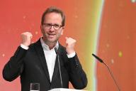 14 May 2024, North Rhine-Westphalia, Cologne: Network Agency boss Klaus Müller, President of the Federal Network Agency for Electricity, Gas, Telecommunications, Post and Railway, will give the keynote speech at Anagacom, Europe