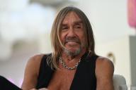 16 May 2024, France, Cannes: Iggy Pop attends the Magnum Cannes Listening Party at the Plage Stephanie. Photo: Stefanie Rex/dpa