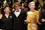 Philipp Kreuzer and Cate Blanchett attend the red carpet premiere of 