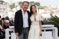 Dennis Quaid and Demi Moore pose at the photo call of 