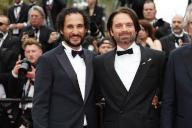 Ali Abbasi and Sebastian Stan attend the premiere of 