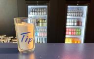 18 May 2024, Berlin: A glass for tips is at a bar. Photo: Gregor Tholl/dpa