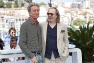 Paolo Sorrentino and Gary Oldman pose at the photo call of 