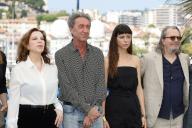 Stefania Sandrelli, Paolo Sorrentino, Celeste Dalla Porta and Gary Oldman pose at the photo call of 