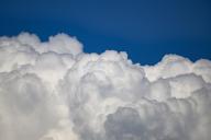 25 May 2024, Saxony, Dresden: Clouds drift across the sky. Photo: Robert Michael/dpa