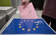 31 May 2024, Baden-Württemberg, Schorndorf: A ballot letter with a ballot paper for the European elections is placed in a ballot box at a polling station in the town hall for postal voting. Photo: Bernd Weißbrod/dpa