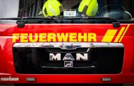 02 June 2024, Lower Saxony, Hanover: An emergency vehicle of the fire department is parked in the city center. Photo: Moritz Frankenberg/dpa