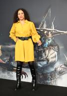 07 November 2022, Berlin: Singer Nadja Benaissa comes to the event screening of "Black Panther: Wakanda Forever" in the cinema UCI "Luxe". Photo: Soeren Stache/dpa