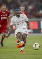 Djibril Cisse of Liverpool Reds in action during the Battle Of The Reds match between Manchester Reds and Liverpool Reds at National Stadium Bukit Jalil in Kuala Lumpur, Malaysia on April 27, 2024. (EyePress Newswire/FL Wong