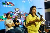 SÃO PAULO, SP - 23.11.2019: G10 DAS FAVELAS - The ParaisÃ³polis community, in SÃ£o Paulo, hosts the first edition of the G10 das Favelas, an event with a block of leaders and Social Impact Entrepreneurs from the favelas, which will gather forces for the economic development and protagonism of the Communities. In the photo, Luiza Trajano, from Magazine Luiza. (Photo: JoÃ£o Alvarez/Fotoarena)