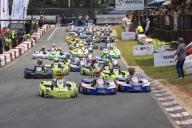 COTIA, SP - 21.12.2023: 500 MILHAS DE KART 2023 - Official training began this Wednesday (20) for the most traditional Brazilian karting race that will take place this Thursday (21) with more than 40 teams in search of victory, bringing together the biggest names in world motorsport from the most diverse categories such as Formula 1, Indy, GP2, F3, StockCar, Formula Truck, MotoGP and Kart. There are 12 hours of competition between teams competing in karts with prepared 4-stroke Honda engines. (Photo: Emerson Santos/Fotoarena