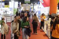 La jornada de la Feria Internacional del Libro 2024, en Buenos Aires. El evento se realiza en la Sociedad Rural del barrio de