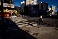 El paro de la CGT en los negocios a la calle. Ciudad de Buenos Aires. 