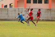 Katherine Arroyo marcÃ³ el primer gol en el partido entre Puerto Viejo y Liga Deportiva Alajuelense