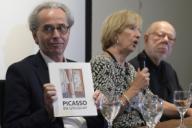 Conferencia de prensa por la exposicion Picasso en Uruguay, Museo Nacional de Artes Visuales, Montevideo, ND 20190328 foto Leonardo Maine - Archivo El