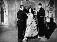 Marie Versini, on-set of the British/West German film, "The Brides Of Fu Manchu", Anglo-Amalgamated Warner-PathÃ©, Constantin Film, 1966