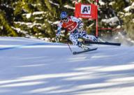 Winner Matthias Mayer of Austria in action during the FIS Men Super-G Ski World Cup in Kitzbuehel, Austria on 20. January 2017. Photo: Gunter Schiffmann/GASPA
