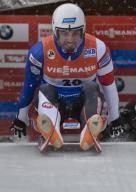 Chris Mazdzer of the United States at the start during the FIL luge World Cup in Innsbruck Igls, Austria, at 19.11.17. Photo: Gunter Schiffmann/GASPA