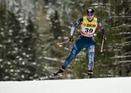 Rosie Brennanof the United States in action during the FIS cross country World Cup in Davos, on December 10th, 2017. Photo: Gunter Schiffmann/GASPA