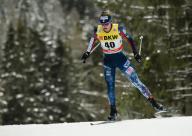 Jessica Diggins of the United States in action during the FIS cross country World Cup in Davos, on December 10th, 2017. Photo: Gunter Schiffmann/GASPA