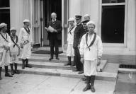 Naval Scouts at White House, Washington, D.C., 1917