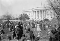 Easter Egg Rolling, White House, 1914
