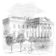 &quot;The White House&quot;, Washington, the residence of the President of the United States, 1860. 